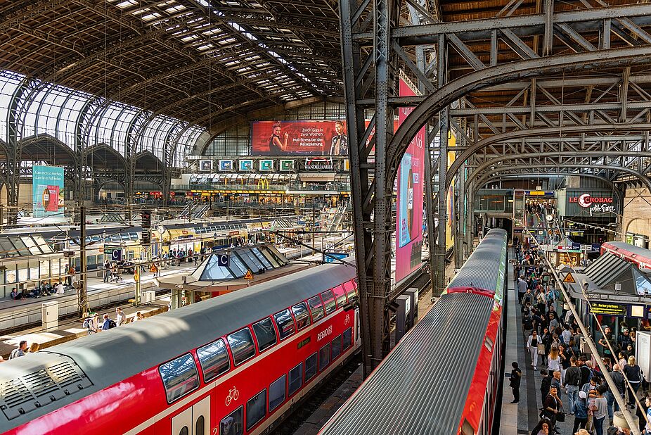 Pressebild: Hamburger Hauptbahnhof