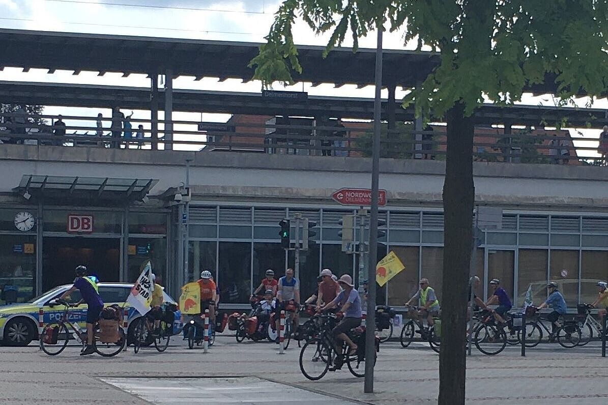 Tour de Verkehrswende 2023 in Delmenhorst